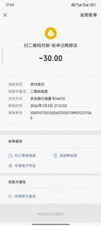 充值未到账