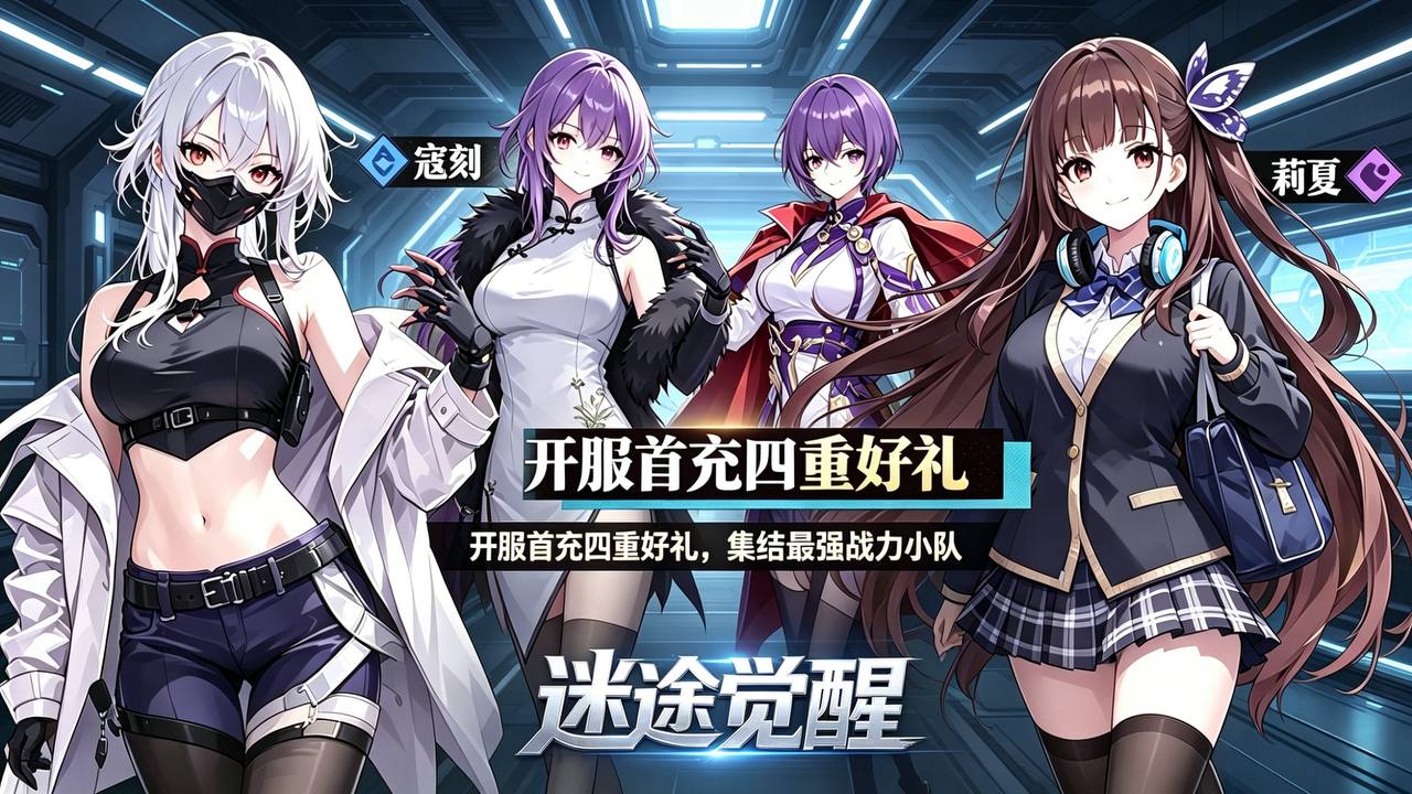 迷途觉醒 | 开服首充好礼重磅上线，五星强力伙伴助力秘境追缉！