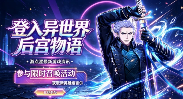 异世界后宫物语｜传奇魔剑士维吉尔限时上线！