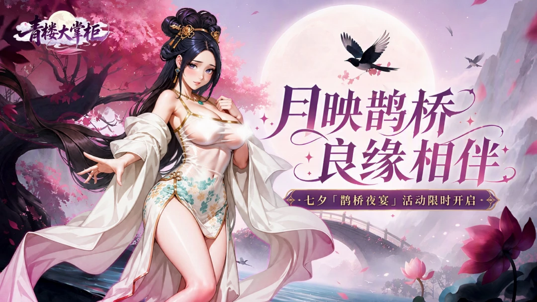 青楼大掌柜｜七夕鹊桥相会，邀你共度良辰！