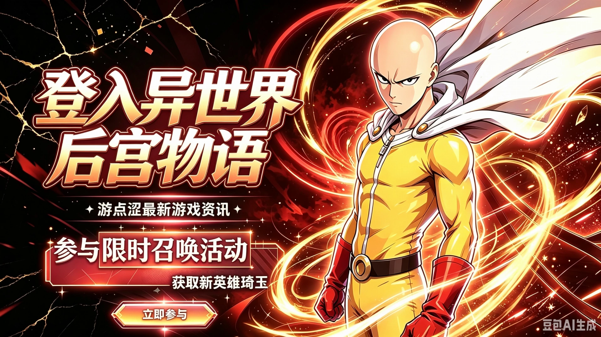 异世界后宫物语｜至强战士埼玉破壁降临！