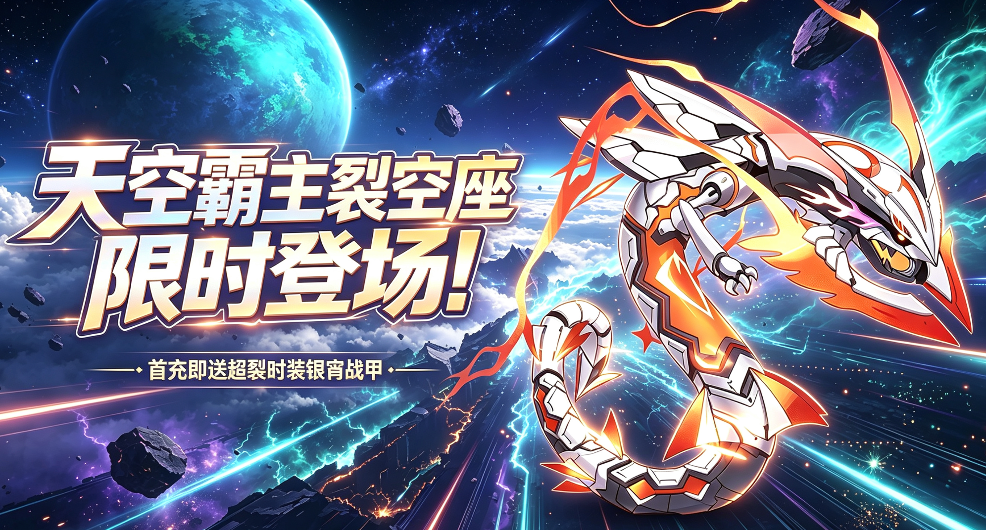 18禁宝可梦｜天空霸主超级裂空座限时登场！
