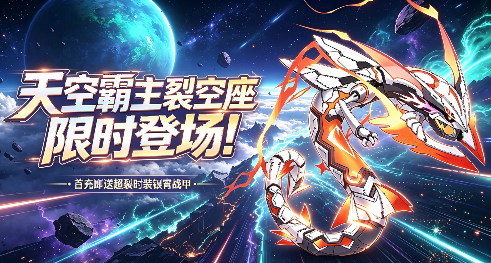 18禁宝可梦｜天空霸主超级裂空座限时登场！
