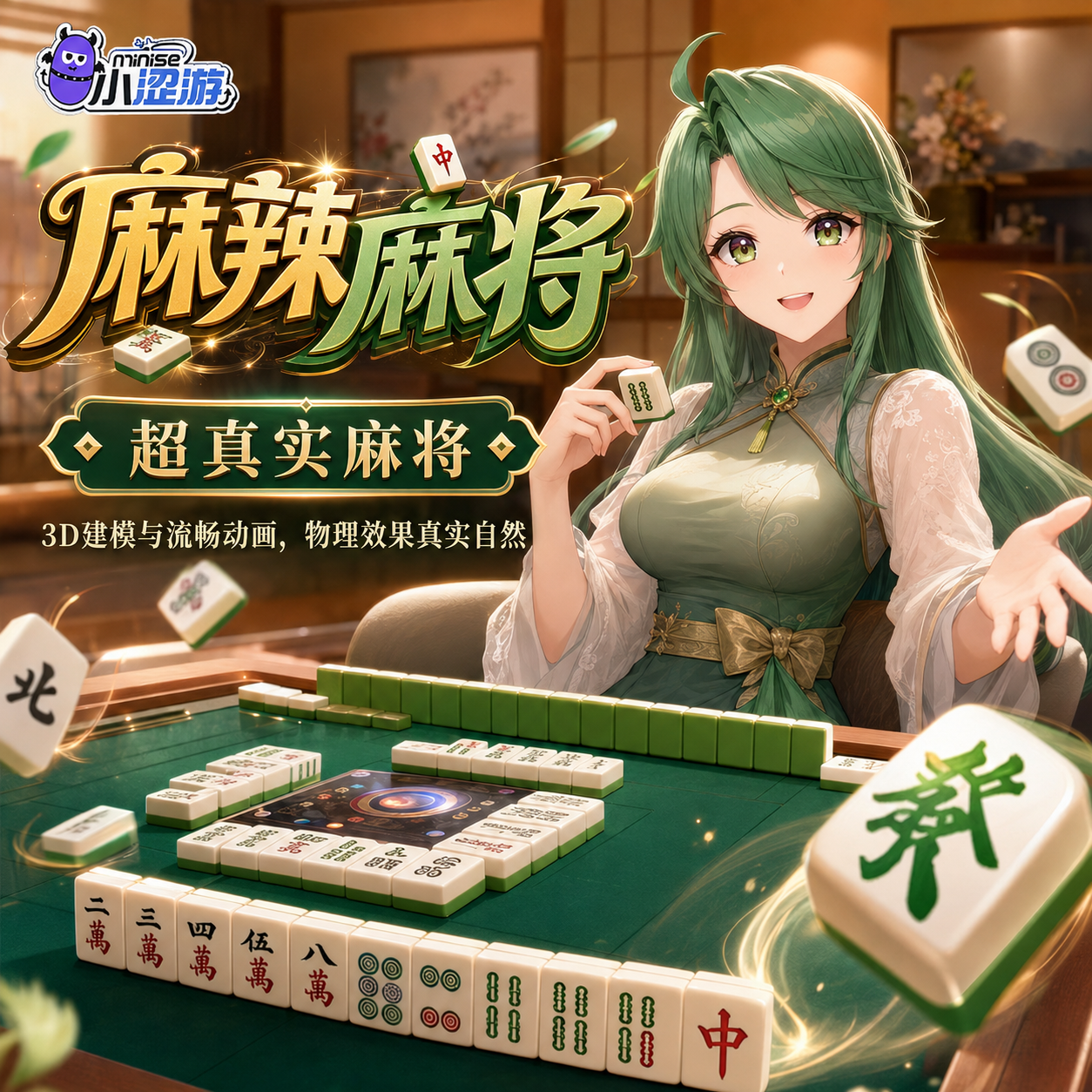 脱衣麻将 - 超真实麻将