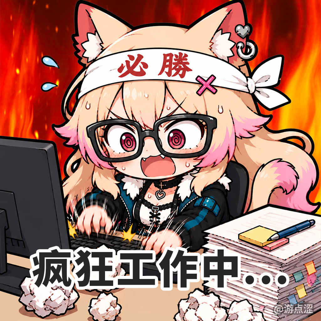 🎁 小女仆福利站｜带上看板娘表情包，聊聊游点涩初印象！