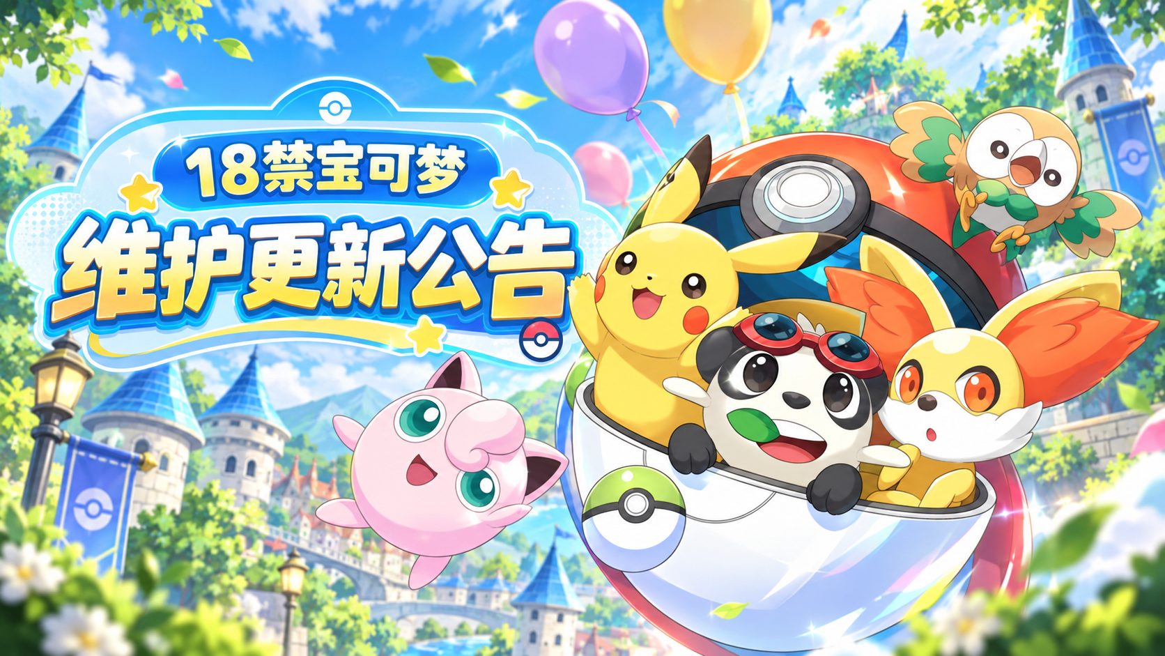 18禁宝可梦｜09/23维护公告及周活动前瞻