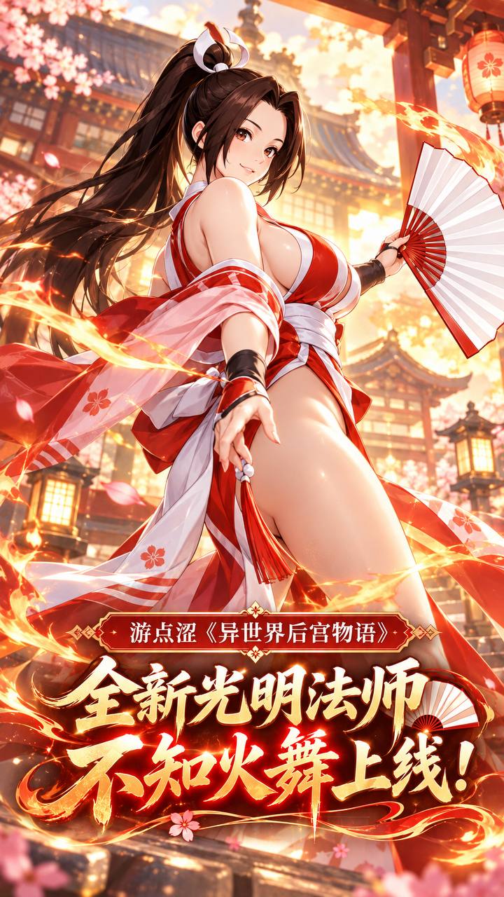 🔥 异世界后宫物语｜全新法师「不知火舞」限时召唤开启！