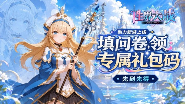 📣 玩家召集令｜填问卷领专属礼包码